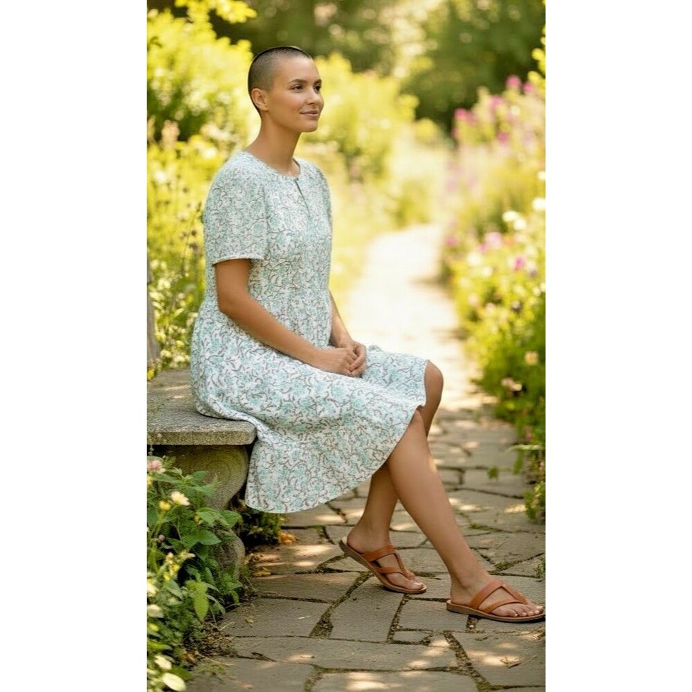 Lilla P. dress XL summer cotton cool feminine party oversized comfy boho cottage